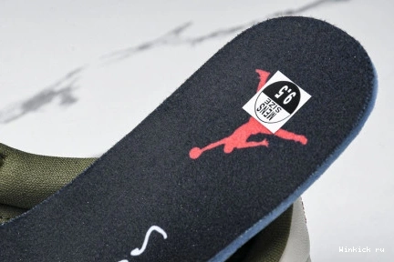 1 Low OLIVE  Jordan x Travis Air Scott 1027